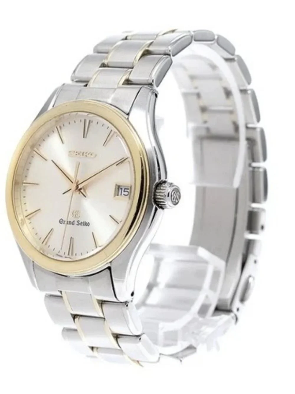 SEIKO Grand Seiko SBGX002/9F62-0A20 Date Silver Dial Quartz Men's Watch_959471